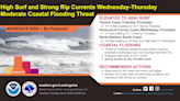 Big surf brings flood concerns, dangerous rip currents to California coast