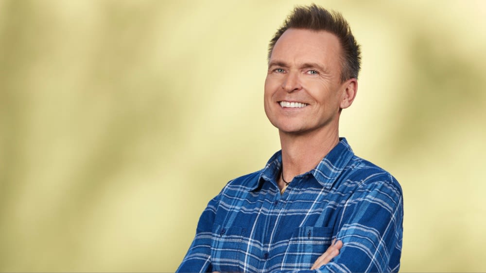 Phil Keoghan Working Out Elite Physical Competition Series At CBS