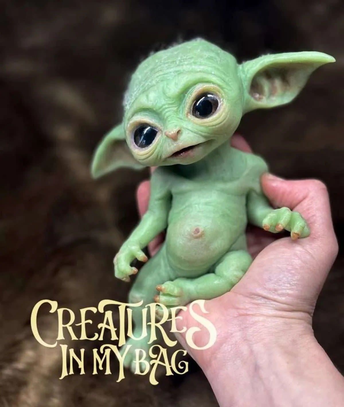 ‘Tiny Elf Yoda’ Is the Jedi House Elf You Didn’t Know You Needed