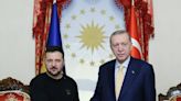 El presidente de Ucrania, Volodímir Zelenski, llega a Estambul para reunirse con Erdogan