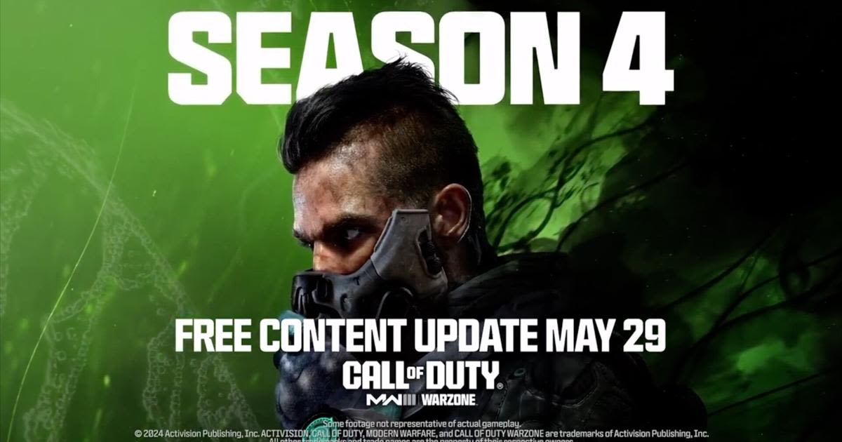 Call of Duty Warzone Modern Warfare 3 Official Season 4 Launch Trailer