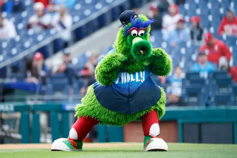 There’s a new Phanatic-themed ice cream helmet bowl at Citizens Bank Park. But not for long.