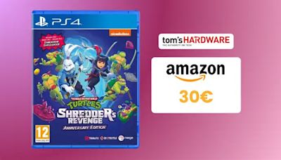 Teenage Mutant Ninja Turtles Shredder's Revenge per PS4: prezzo TOP sull'Anniversary Edition!