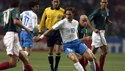 ¿Por qué Totti destacó el juego ante México del 2002?