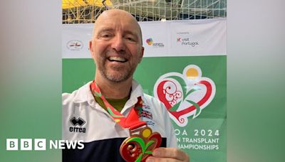 Badminton player from Watford wins transplant sports medal in Lisbon