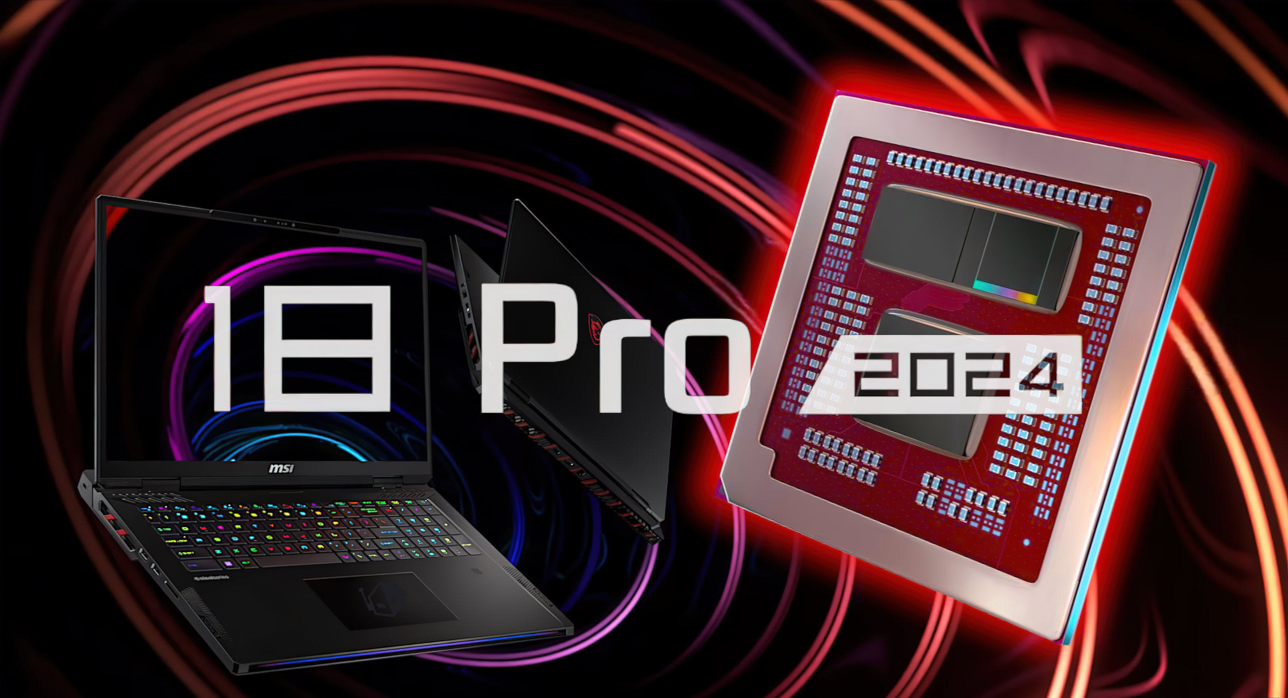 MSI Unveils Titan 18 PRO Ryzen Edition Gaming Laptop, Featuring AMD's Ryzen 9 7945HX3D 3D V-Cache Chip