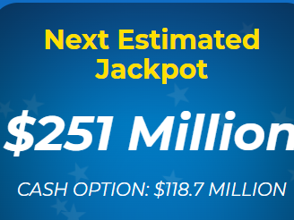 Mega Millions jackpot at $251 million for Friday, July 19, 2024 lottery drawing