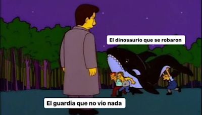 Los mejores memes que dejó el robo del dinosaurio mecánico de Jurassic World: The Exhibition en Perisur