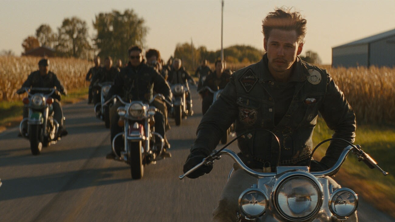 Review: Clad in leather, 'The Bikeriders' evokes ’60s cool, then watches it fade in the mirror