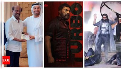 South newsmakers of the week: Rajinikanth honored with UAE Golden Visa; Mammootty’s ‘Turbo’ shines at box office; Prabhas’ swanky vehicle Bujji from ‘Kalki 2898 AD’ | Malayalam Movie...