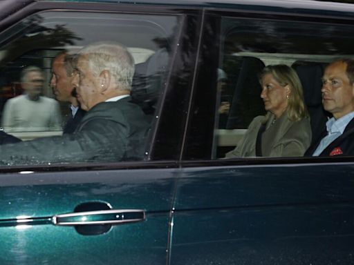 Prince Andrew 'back in Royal Family' after seen with Princess Kate and William