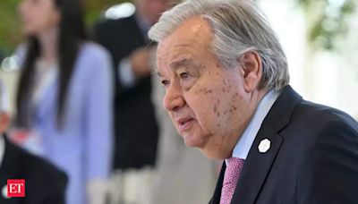 SCO can play a key role in promoting peace in various parts of the world: Guterres - The Economic Times