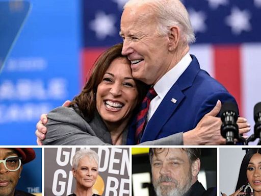 Los famosos reaccionan ante la retirada de Joe Biden de la carrera presidencial estadounidense