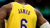 LeBron James leads NBA in jersey sales, Curry second. Lakers lead in team merchandise.