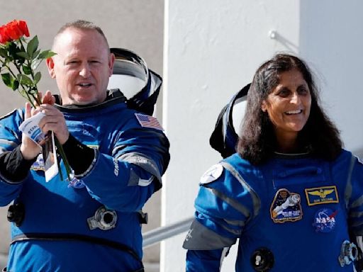 Why are NASA astronauts Sunita Williams and Barry Wilmorestuck in space and how might they get down