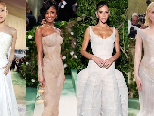 Vestidos 'a vácuo' e looks delicados são destaques no Met Gala 2024; veja fotos