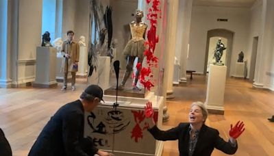 Prison sentence for climate activist who targeted US National Gallery of Art’s Degas statue