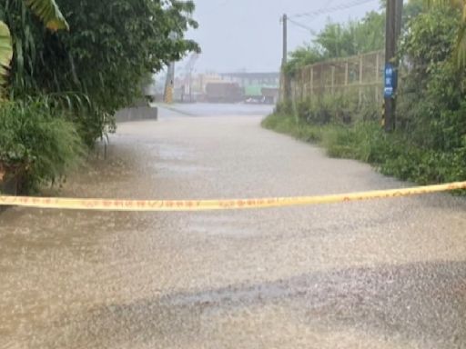 南部豪雨釀災情！高雄淹水、嘉義山區土石崩落