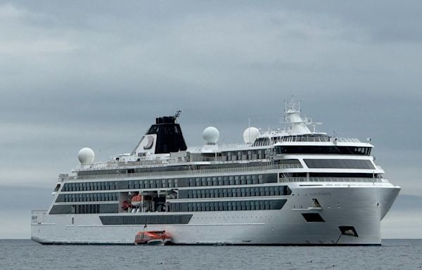 Mackinac Island welcomes first cruise ship of the season, and it’s a big one