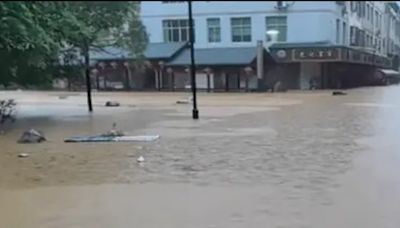 24小時降雨量突破歷史極值 福建上杭縣暴雨已致4死 6.6萬人受災