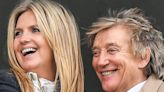 Penny Lancaster could be a movie star in floaty mini dress alongside Rod Stewart