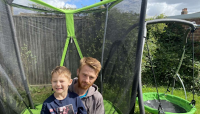 We've been forced to remove our boy's trampoline from garden by killjoy council