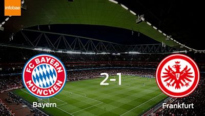 Bayern de Múnich se lleva tres puntos después de ganar 2-1 a Eintracht Frankfurt