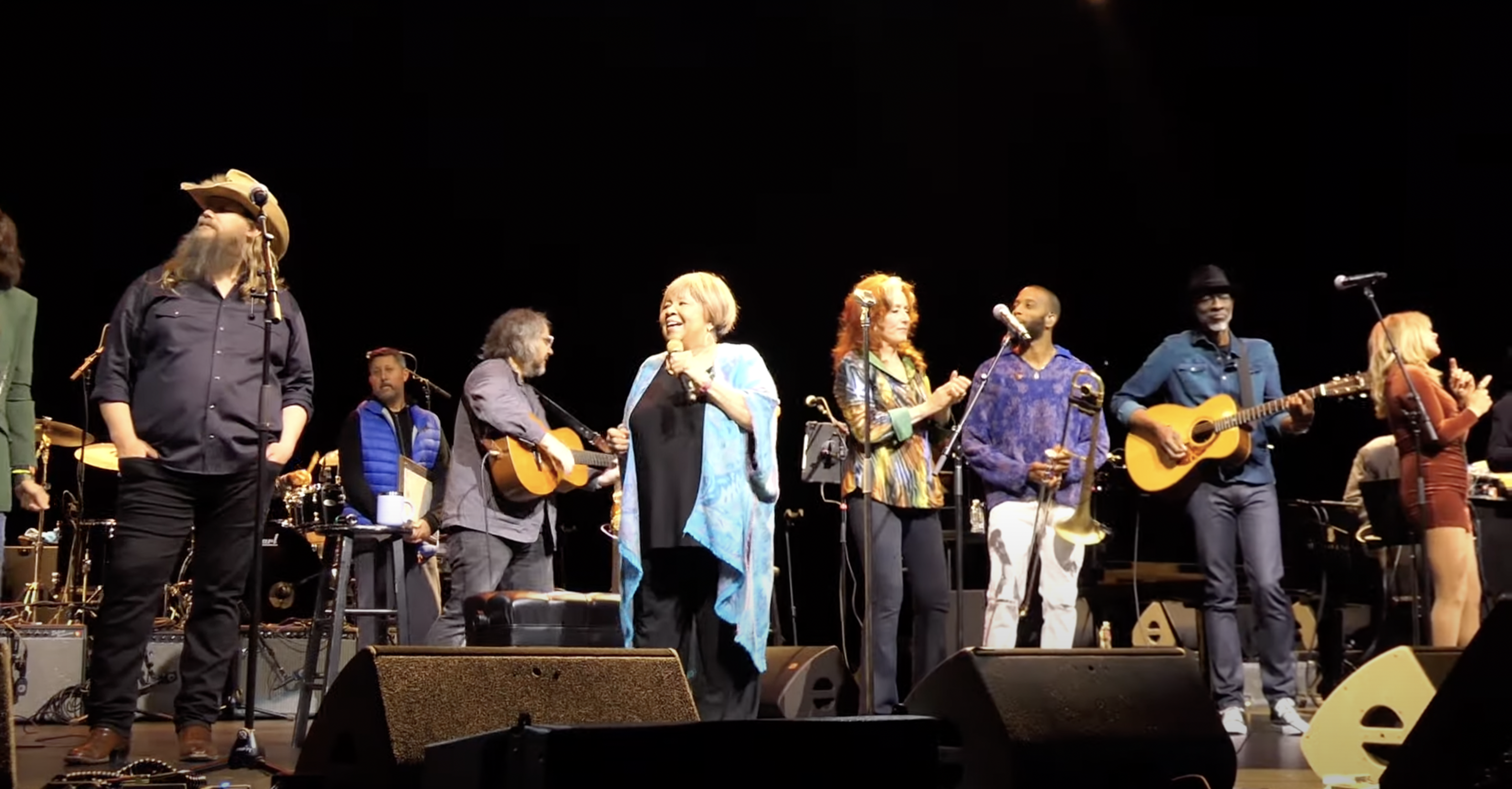 Watch Mavis Staples Perform With Chris Stapleton, Bonnie Raitt, & More At Her 85th Birthday All-Star Concert