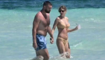 FOTOS: Taylor Swift y Travis Kelce tuvieron unas apasionadas vacaciones en las Bahamas