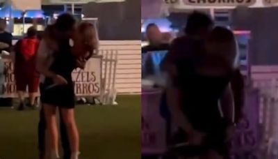 PDA alert! Evan Peters locks lips with a mystery blonde at Coachella 2024, watch video