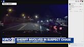 Caught on Video: Thurston County Sheriff Derek Sanders leads suspect pursuit