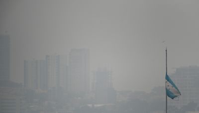 Honduras y Guatemala reportan cielos saturados por histórica contaminación de humo por incendios forestales