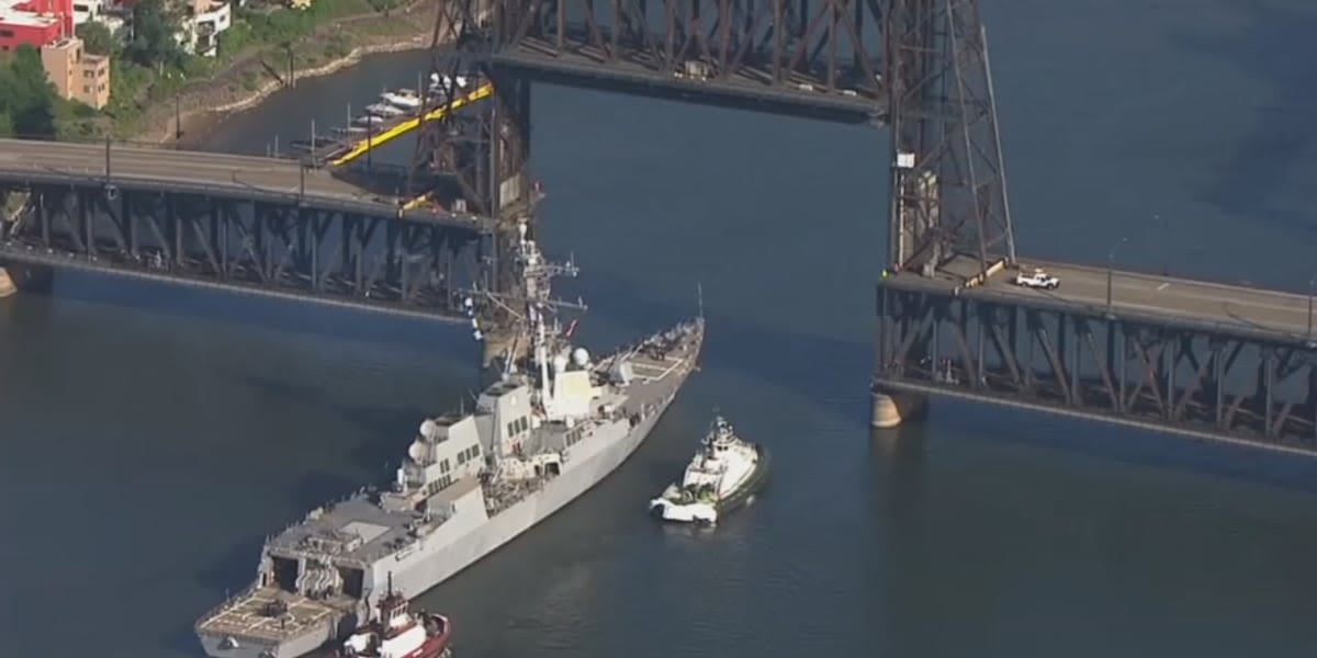 Fleet Week begins as military ships dock in Portland