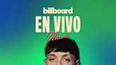Peso Pluma cantará en vivo en Miami durante la Semana de Música Latina de Billboard