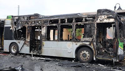 Man, 45, facing three counts of arson in IndyGo bus fire