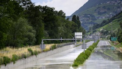 At least two dead as storms in Switzerland cause flooding and landslide