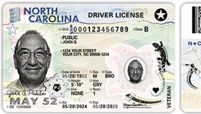 New designs coming for all NC driver licenses, IDs: Here's what they look like, what to know