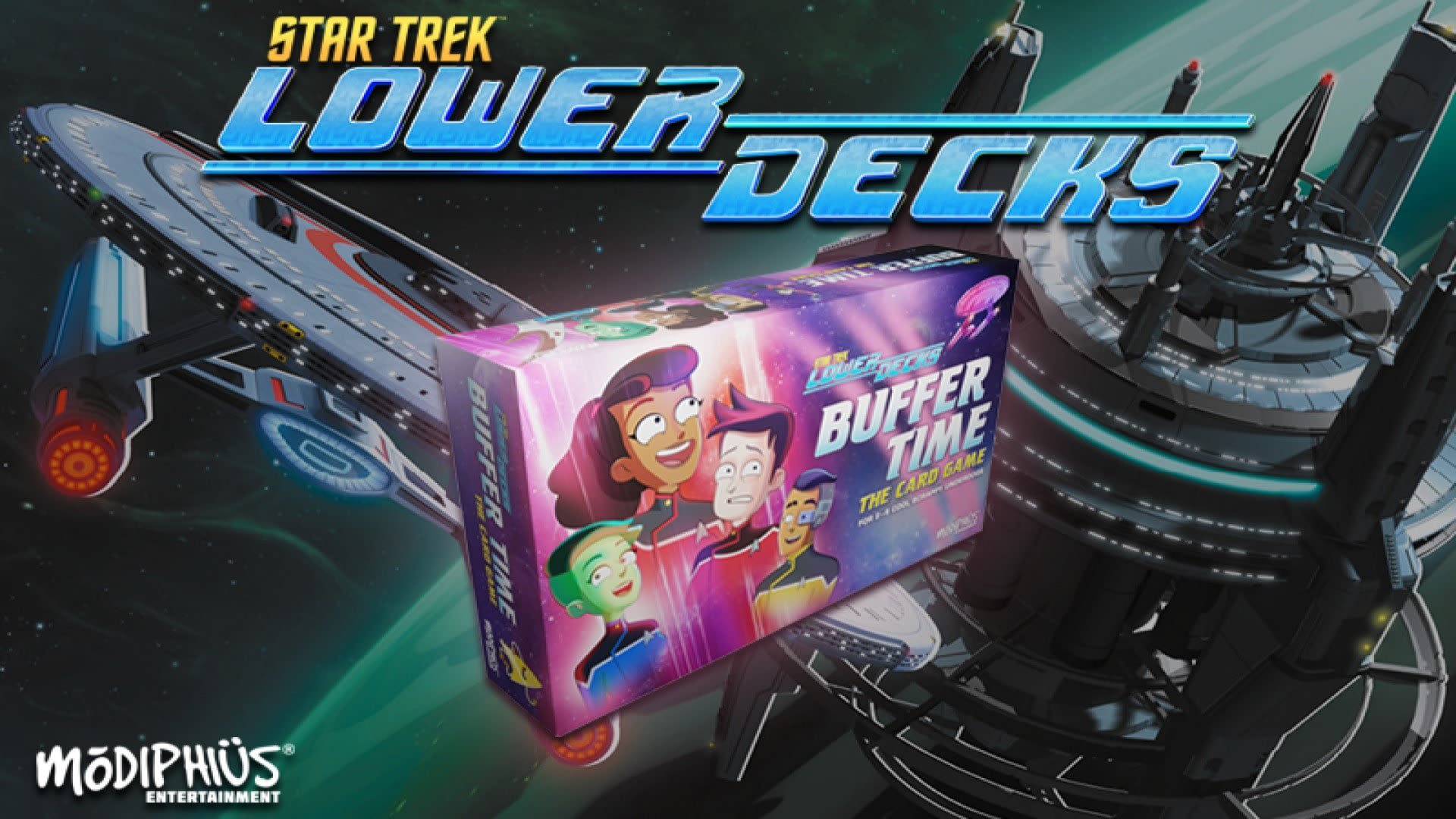 Star Trek: Lower Decks - Buffer Time, A Card Game About Doing Starfleet Menial Tasks, Announced by Modiphius | TechRaptor