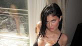 Kylie Jenner's Plunging Corset Almost Distracted Us from Her New Lip Ring