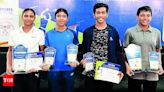 Golden girls Ridheema and Shourya dominate Nagpur shuttlers' 12-medal haul | Nagpur News - Times of India