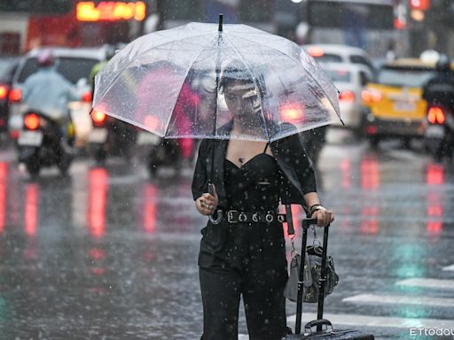 快訊／台北市3地淹水警戒 信義區時雨量近70毫米列一級