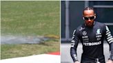 F1 LIVE: Fire breaks out at Chinese Grand Prix as Lewis Hamilton hits new low