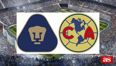 Pumas 2-1 América: resultado, resumen y goles