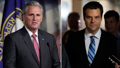 Kevin McCarthy: Matt Gaetz broke the Republican majority