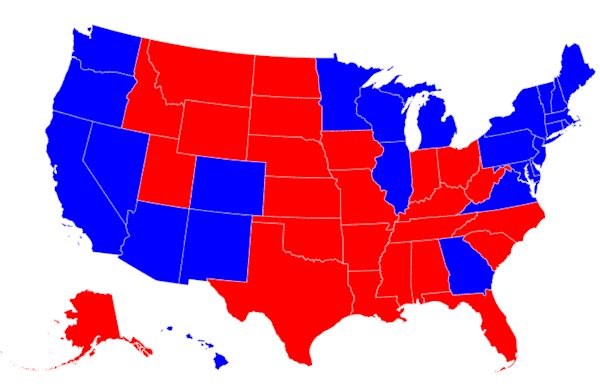 What are the swing states? Electoral maps from 2016, 2020 show where votes flipped