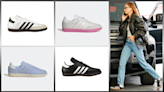 Why Hailey Bieber's Classic Sambas Are the 'It' Sneaker of Spring