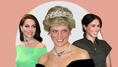 Every Time Meghan Markle & Kate Middleton Have Worn Princess Diana’s Jewelry Over the Years