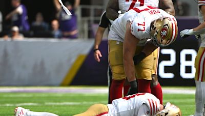 49ers injury news a silver lining from loss to Vikings