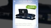 Is Sam's Club Offering Caskets for Sale in TikTok Ads?