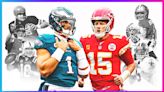 Super Bowl LVII features the top two MVP vote-getters in Patrick Mahomes and Jalen Hurts